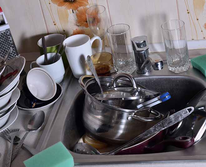 remove vastu dosh wash utensils