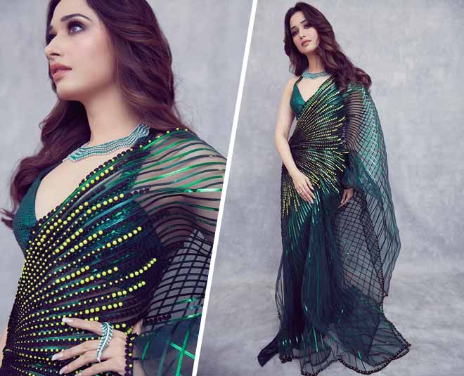 5 Different Saree Looks Of Tamannaah Bhatia That Will Make You Want To ...