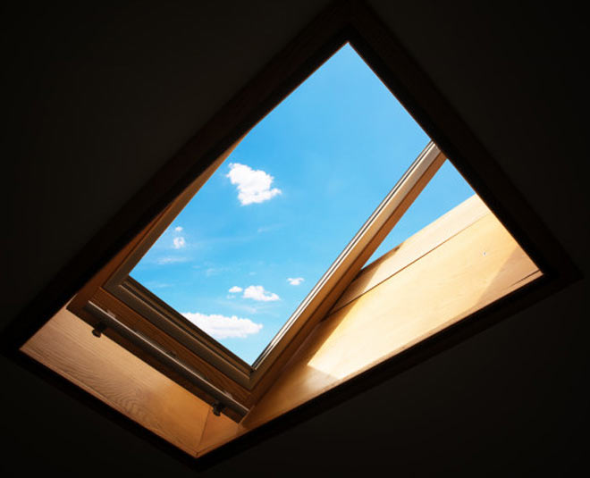 skylight at home inside 
