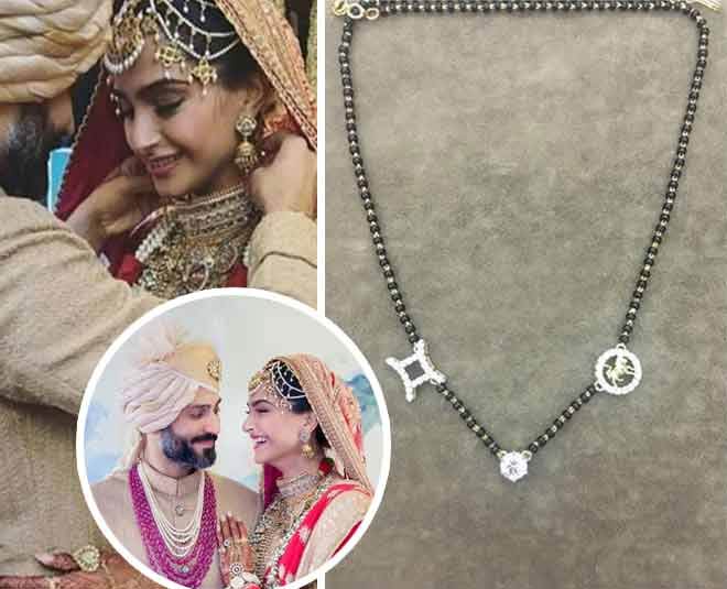 sonam kapoor mangalsutra designs