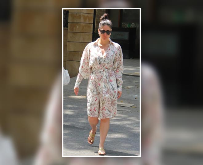 white shirt floral dress