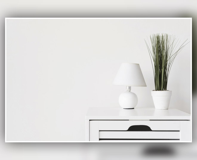 white walls clean inside 