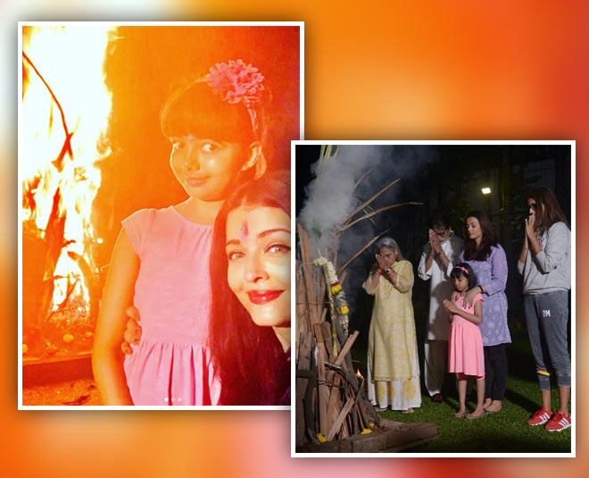 aishwrya rai bachchan holi  pictures