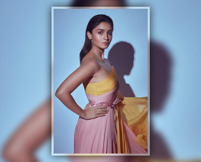 गाउन में खूबसूरत अंदाज alia bhatt beautiful look