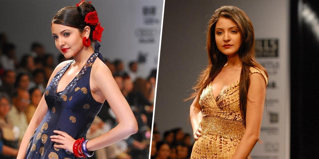 These Rare Pictures Of Anushka  Sharma  During Her Modelling 