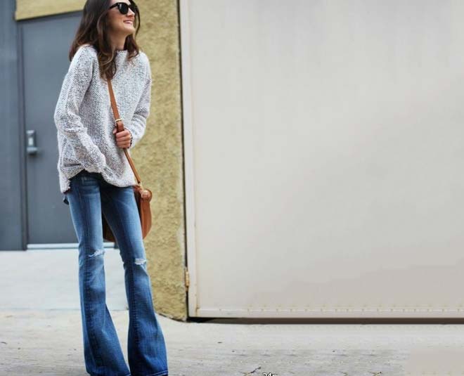 boot cut jeans Inside