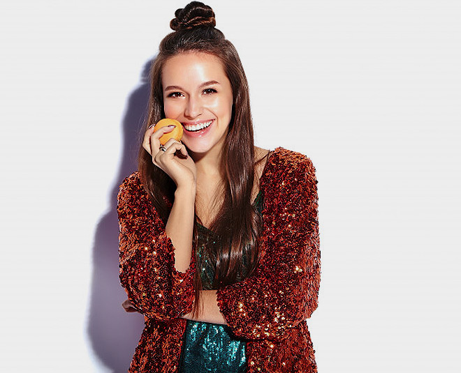 hairstyles for parties high ponytail half bun INSIDE 