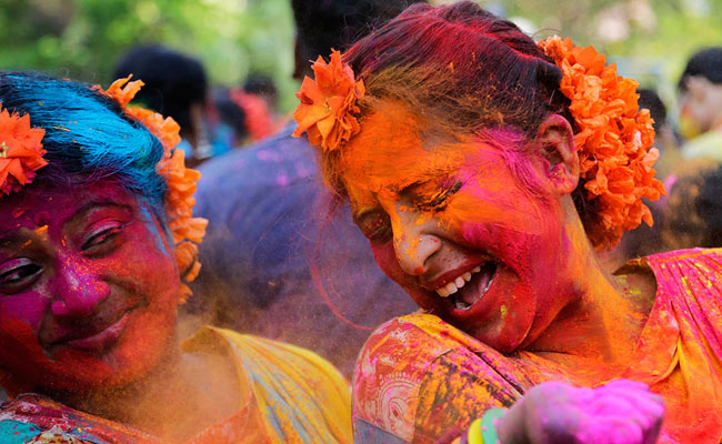 best place for holi festival nepal