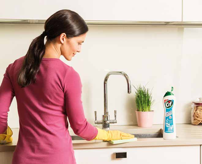 how to clean  home after a party Inside