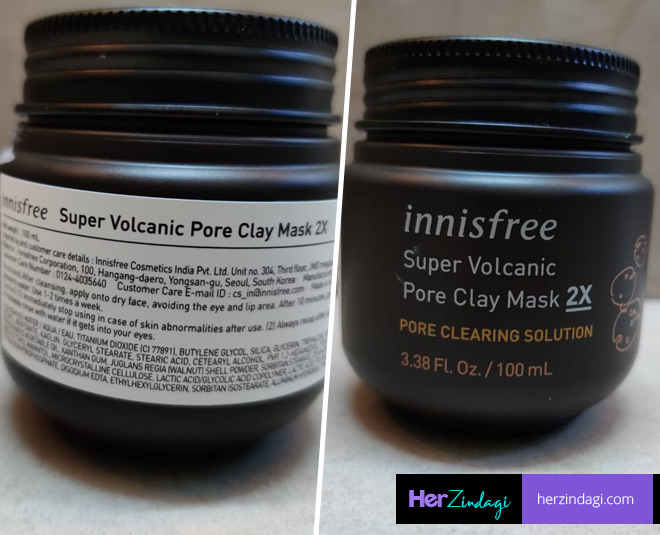 innisfree clay mask detailed review
