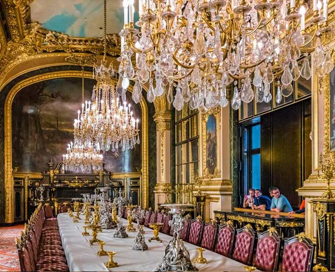 jai vilas palace a royal residence of scindia family gwalior INSIDE 