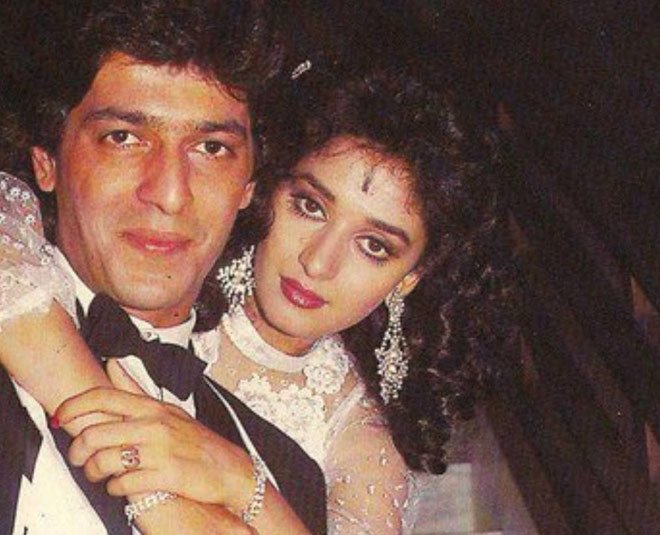माधुरी जब बनती गईं स्टार- madhuri dixit and chunkey pandey
