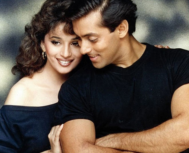अभी तक मिले हैं 6 फिल्म फेयर अवॉर्ड्स- madhuri dixit and salman khan