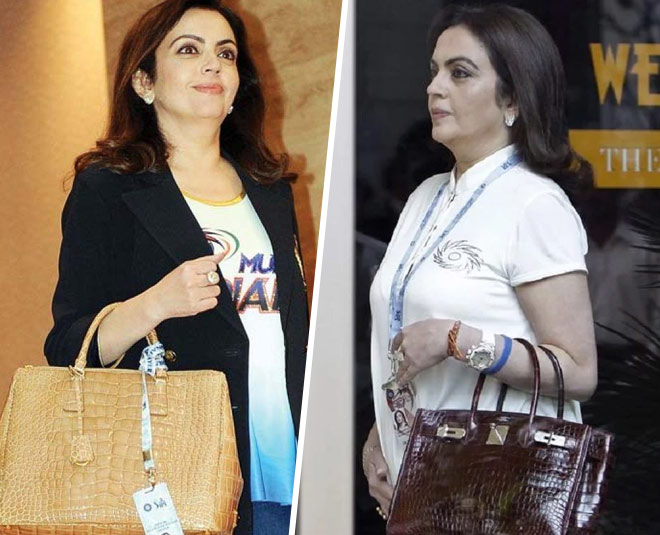 See Pics: Nita Ambani Owns The Most Expensive Handbags, Bet You Can't Guess  The Price-See Pics: Nita Ambani Owns The Most Expensive Handbags, Bet You  Can't Guess The Price