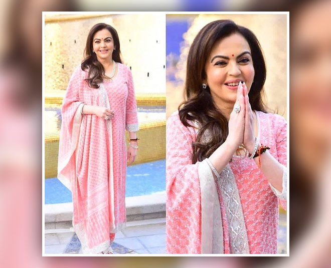 बेबी पिंक सूट nita ambani salwar suit online shopping