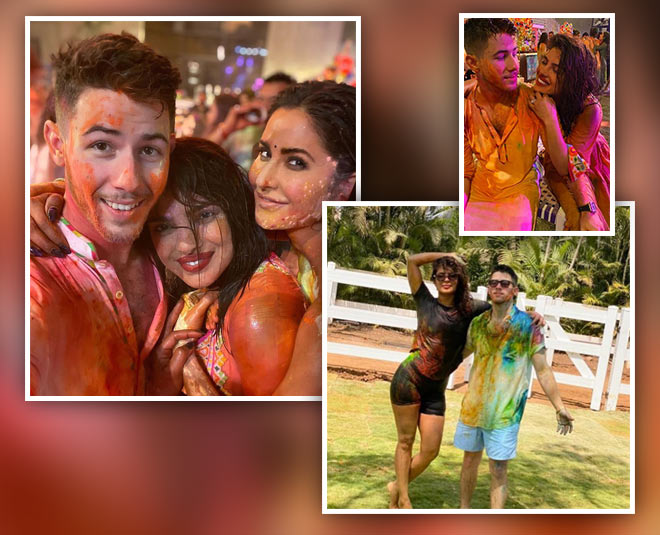 priyanka chopra holi  pictures