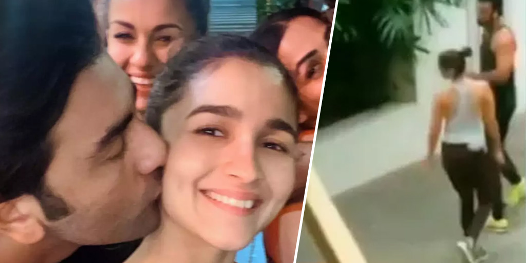 Alia Bhatt & Ranbir Kapoor Living Together? Video Of Them Walking Their Dog  & Pics Posted By Her Are Proof!