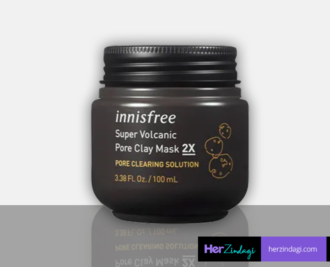 review of innisfree clay mask