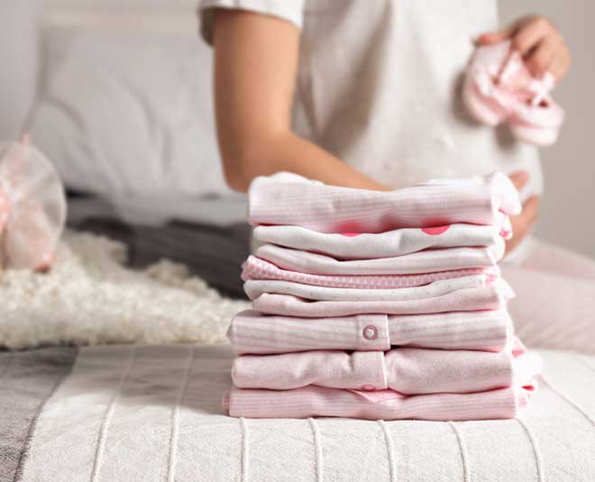 wash your baby clothes Inside