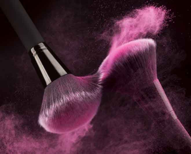 applied too much blush INSIDE