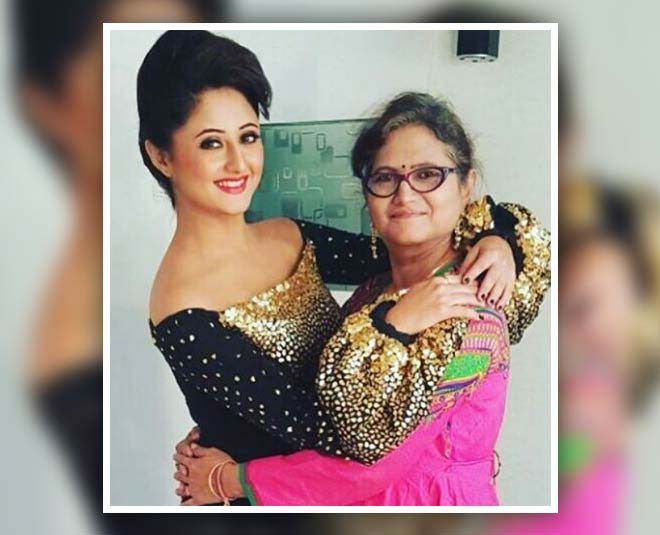 celebs with their mom rashami