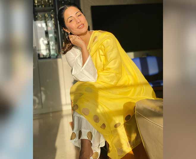 hina kha  tv actress  latest summer kurta designs