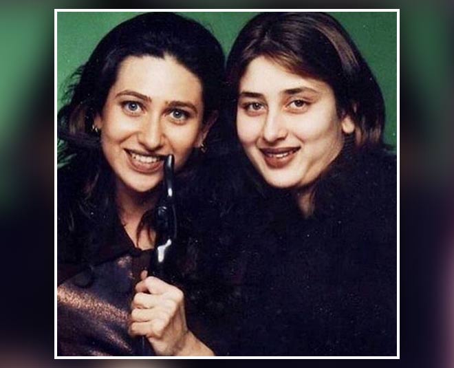 अवॉर्ड के साथ करिश्मा-करीना karisma kapoor old rare childhood