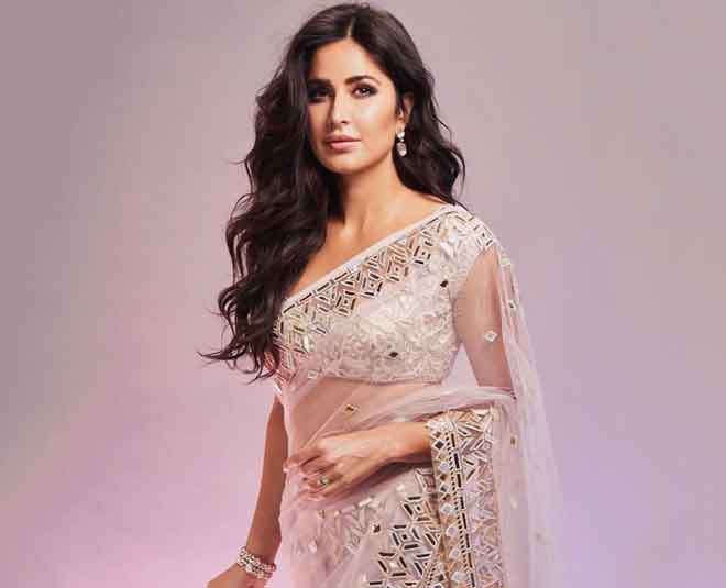 katrina gota patti saree