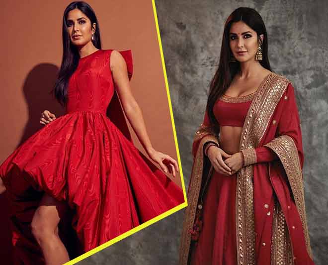 katrina kaif wardrobe red