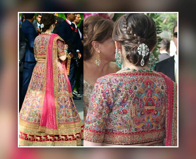 nita ambani personalised lehenga