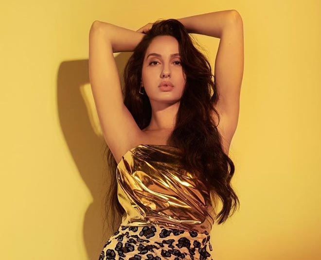 Pictures: Nora Fatehi slays in a white cut-out bodycon dress | Filmfare.com