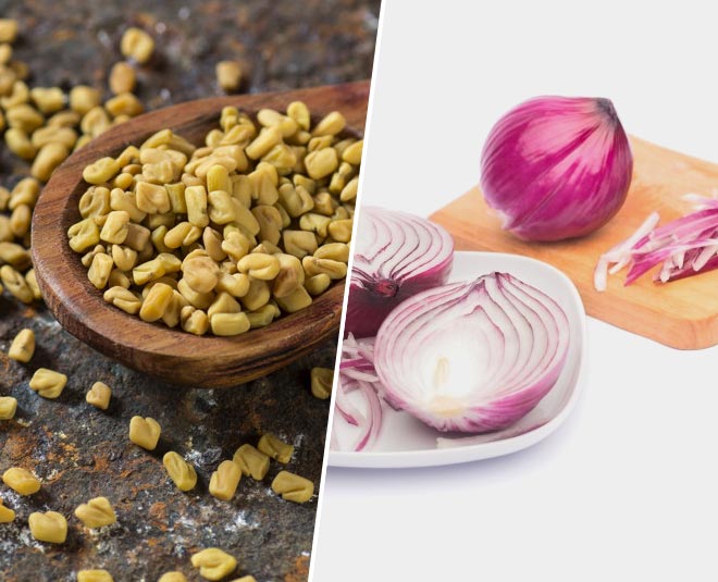 onion juice and coconut oil for hair