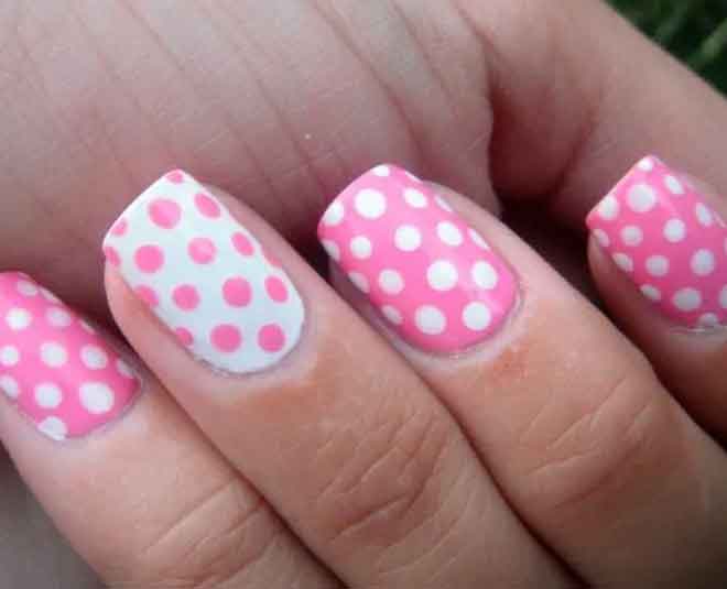 Pink Nail Art