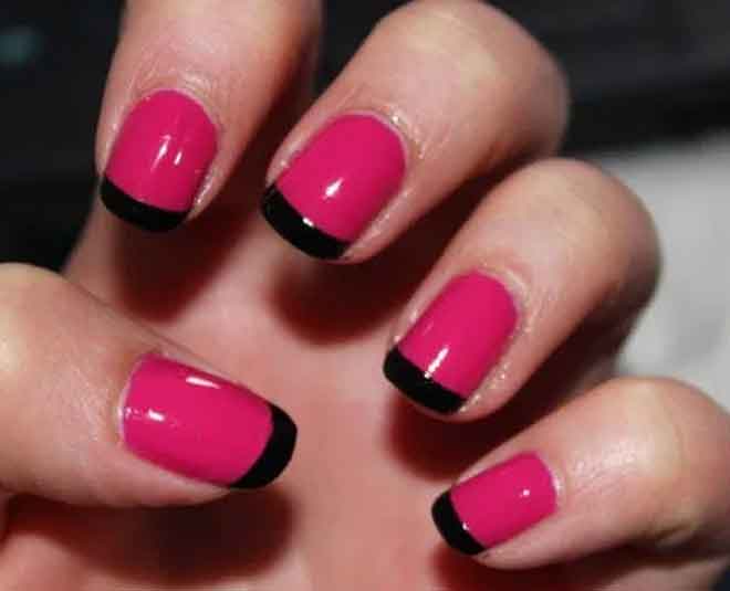 Pink Nail Art