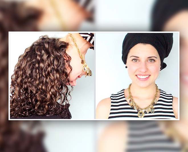 plopping technique beneficial curly hair inside 