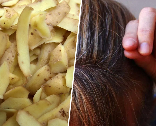 Use Potato Peels To Turn Grey Hair Black -Don't Throw Potato Peels, Instead Use Them To Turn Grey Hair Black Naturally