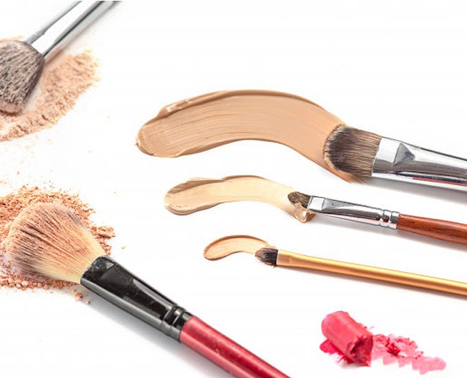 real and fake makeup inside 