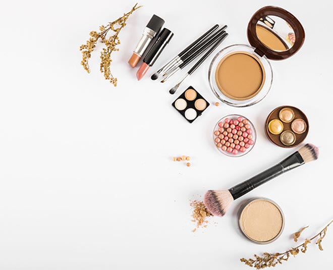 real and fake makeup inside 