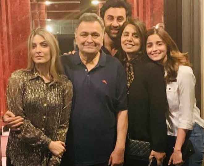 आपसे बहुत प्यार करती हूं - आपकी मुश्क rishi kapoor neetu singh riddhima kapoor INSIDE