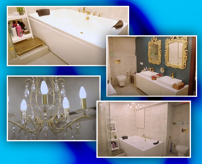 sargun ravi bathroom