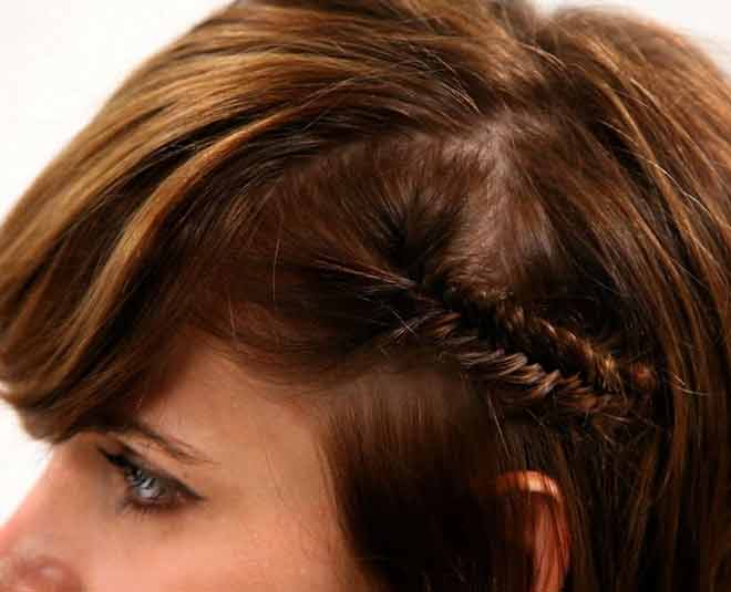 short hair braid styles inside