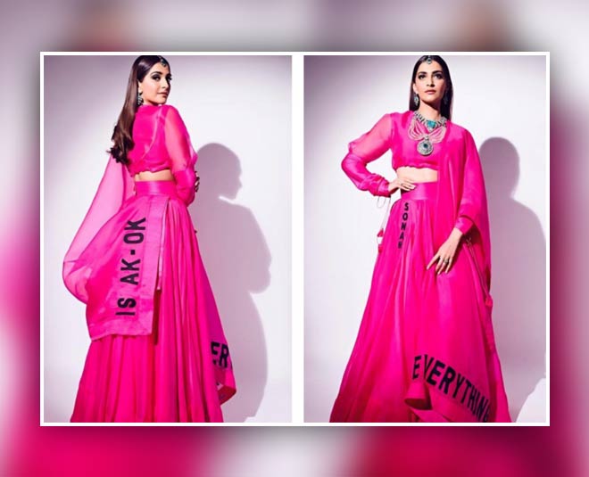 sonam kapoor owned personalised outfits