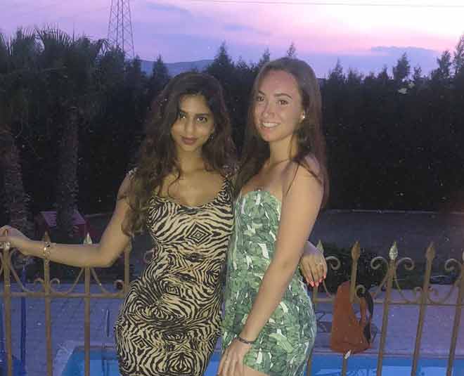 suhana khan printed dress