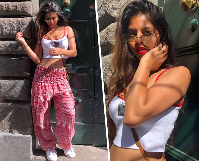 बेली डांसिंग की लेती हैं ट्रेनिंग- suhana khan stylish photo