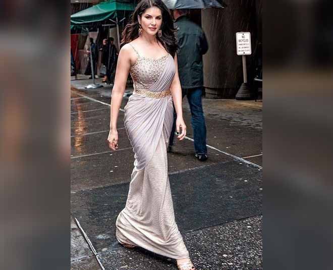 sunny leone saree two