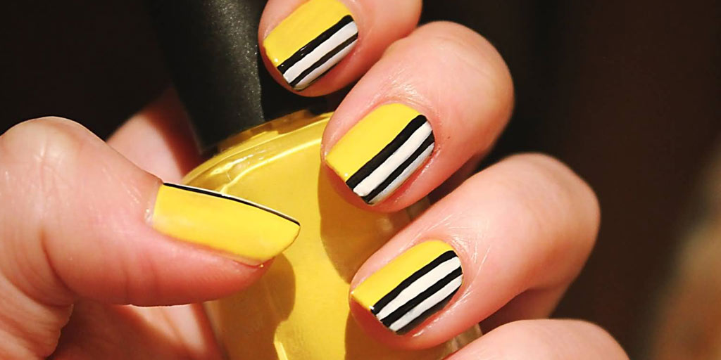 Yellow Nail Art Designs for Beginners - wide 9