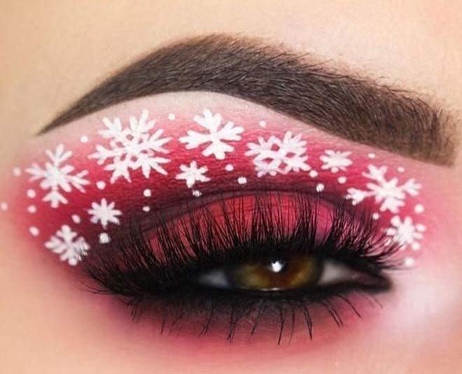 10 Christmas Themed Eye Makeup To Up Your Fashion Game This Holiday Season 5292