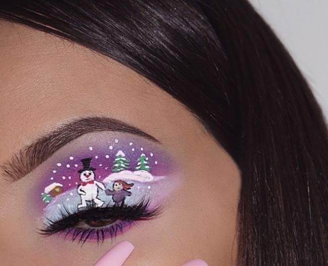 Adorable Makeup Looks You'll Want to Wear on Christmas Day