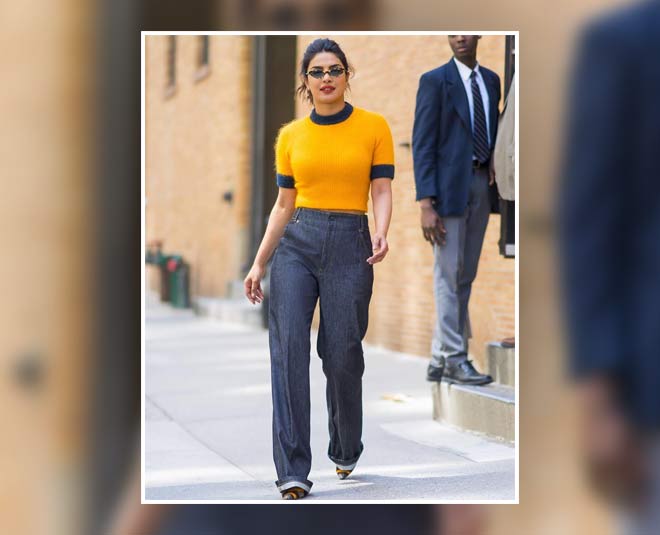क्रॉप स्वेटर लुक crop top