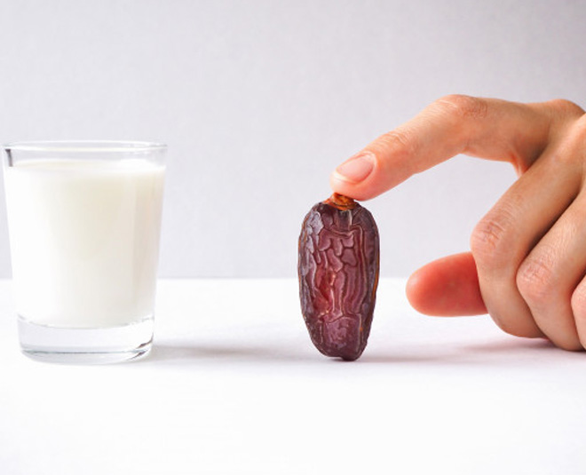 dates with milk benefits